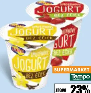 Jogurt smotanový bez éčiek