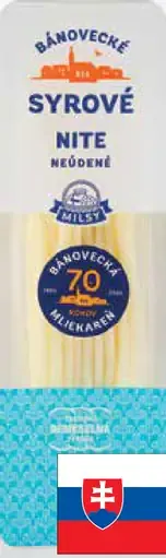 Milsy syrové nite