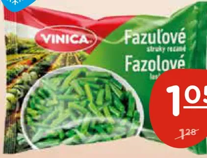 Vinica fazuľka zelená rezaná