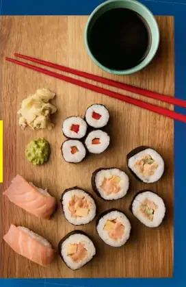 Sushi lososové
