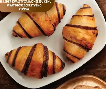 Croissant s párkom