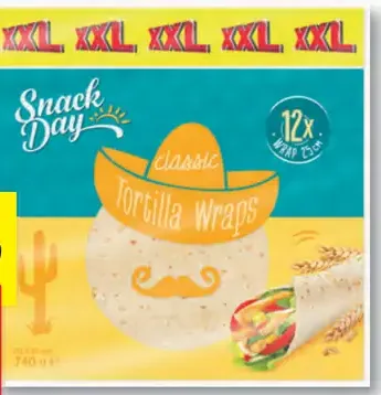 Snack Day Tortilla wraps