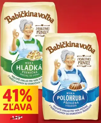 Babičkina voľba pšeničná múka hladká