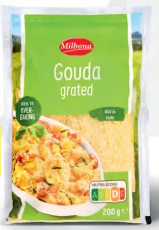 Milbona Gouda strúhaná
