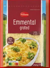 Milbona Emmentál strúhaný
