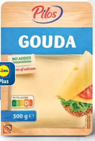 Pilos Gouda plátky