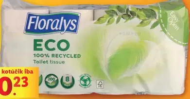 Floraly's toaletný papier