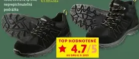 Parkside Kožená bezpečnostná obuv S3