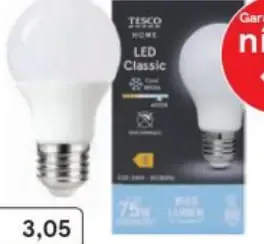 Tesco LED žiarovka