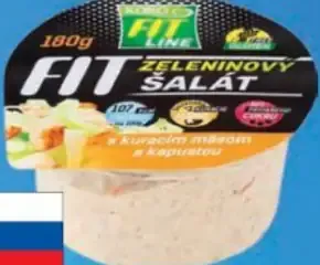 Koro Fit zeleninový šalát s kuracím mäsom a kapustou