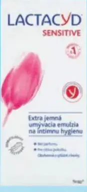 Lactacyd Sensitive extra jemná umývacia emulzia na intímnu hygienu