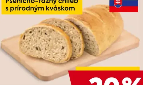 Kváskový slovenský chlieb