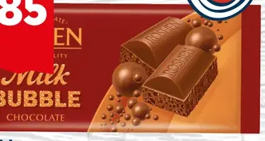 Roshen Čokoláda bublinková mliečna