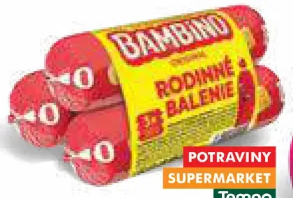 Bambino črievko rodinné balenie
