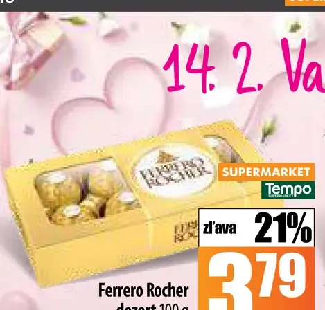 Ferrero Rocher dezert