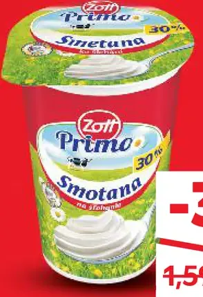 Zott Primo Smotana na šľahanie 30 %