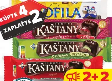 Kaštany čokoládová tyčinka