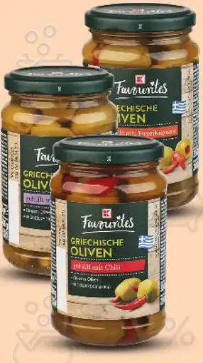 Favorites Zelené olivy