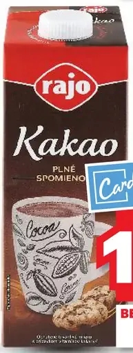Rajo Kakaové trvanlivé mlieko