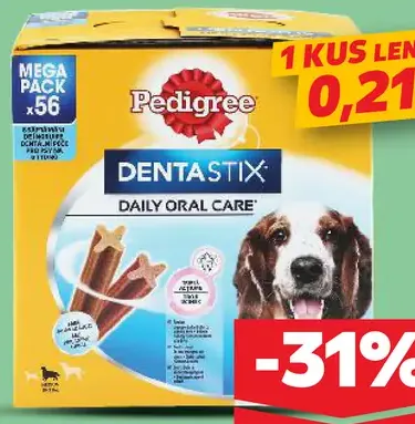 Pedigree Dentálne tyčinky pre psy