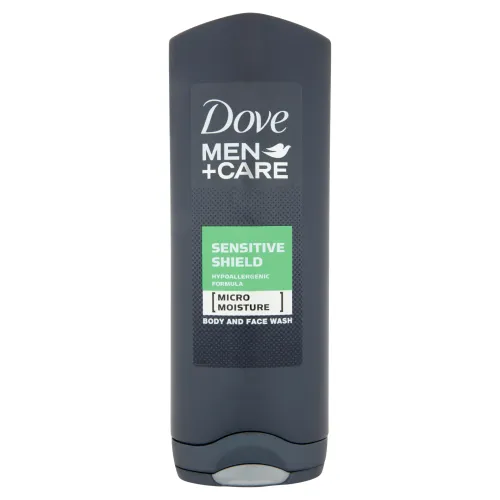 Dove Men+Care Sensitive shield sprchovací gél na telo a tvár pre mužov
