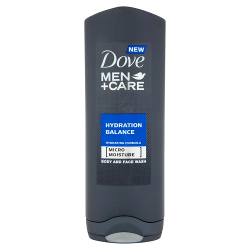 Dove Men+Care Hydration balance sprchovací gél na telo a tvár pre mužov