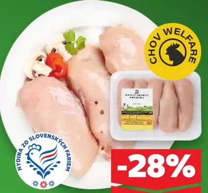 Slovenské farmárske rezne prsia