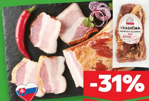 Tradičná oravská slanina