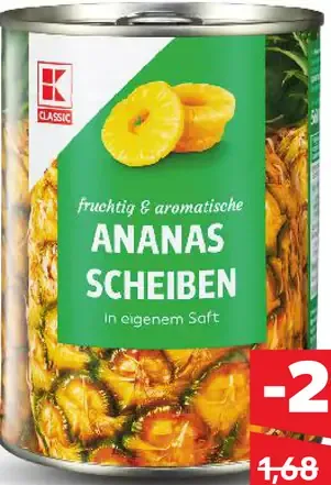 K-Classic Ananás plátky