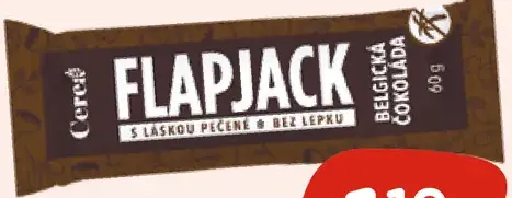 Cerea Flapjack tyčinka belgická čokoláda