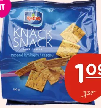 Racio Knäck Snack s rascou rôzne druhy