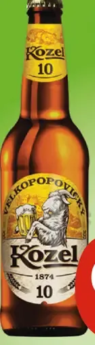 Velkopopovický Kozel svetlé pivo