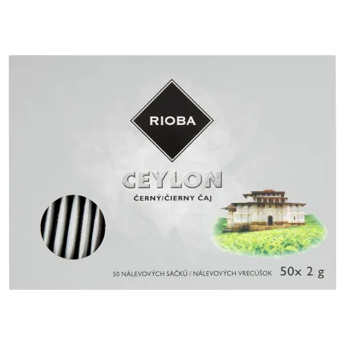 Rioba Ceylon čierny čaj 50 x