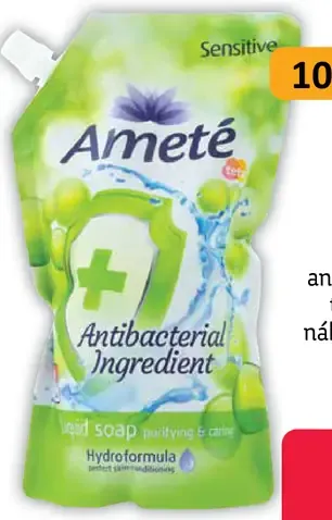 Ameté antibakteriálne tekuté mydlo