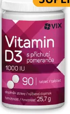 Vix Vitamín D3