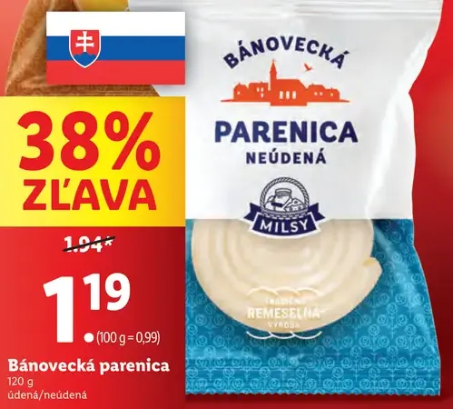 Bánovecká Parenica neúdená