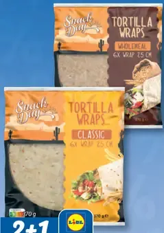 Snack Day Tortilla wraps