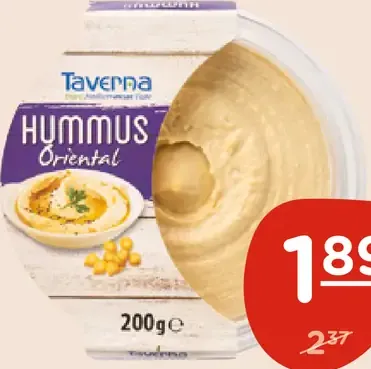 Taverna hummus cícerový dip oriental