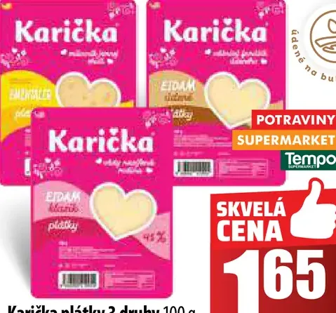 Karička plátky