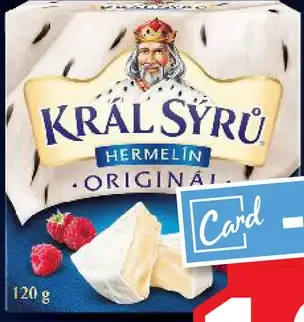 Kráľ sýru hermelín