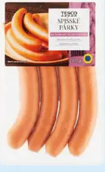 Tesco spišské párky