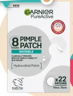Garnier PureActive Hydroľoídne náplasti na nedokonalosti s BHA
