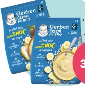 Gerber detská mliečna kaša