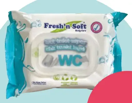 Fresh'n Soft vlhčený toaletný papier