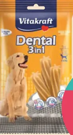 Vitakraft Dental 3in1 pochúťka pre psy