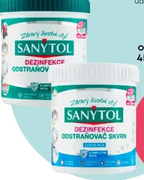 Sanytol dezinfekčný odstraňovač škvŕn