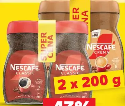 Instantná káva Nescafé