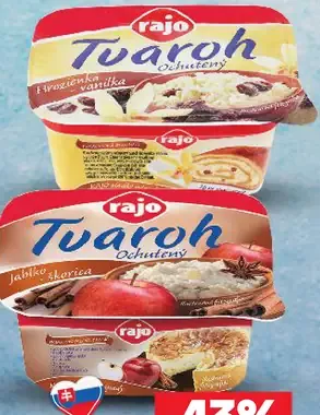 Rajo Tvaroh ochutený rôzne druhy