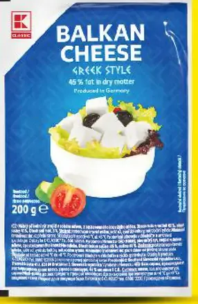 K-Classic Syr balkánskeho typu