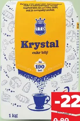 Krystal Cukor kryštálový